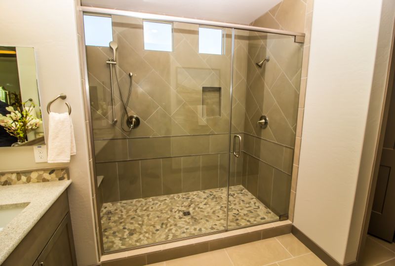Black Frame Shower Enclosure